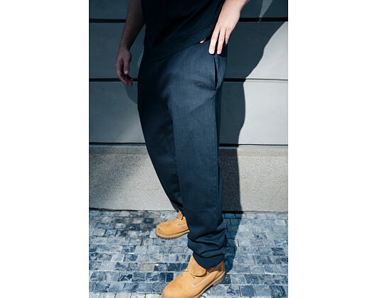 Pants New Era - Branded Washed Straight Sweatpants - Black