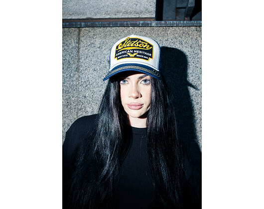 Stetson Amarican Heritage 7751103 27 Navy/White Cap