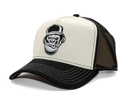 Stetson - Trucker Cap Ape by FWS - Black/White