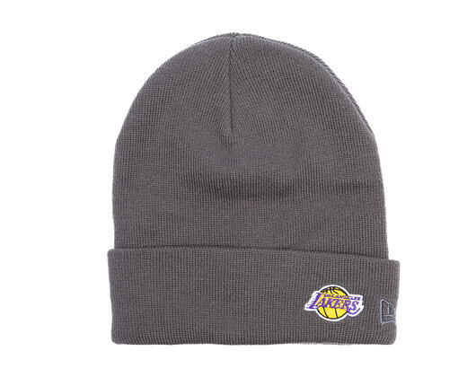Beanie New Era - NBA Mini Logo Cuff Beanie - LA LAkers - Graphite