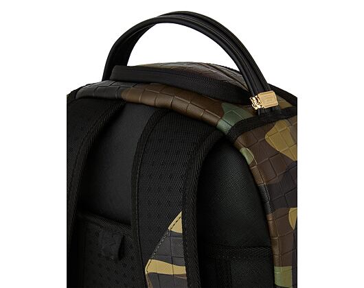 Sprayground Woodland Camo Check Backpack