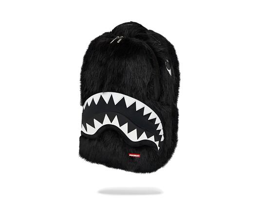 Sprayground Fur Cray Black Backpack