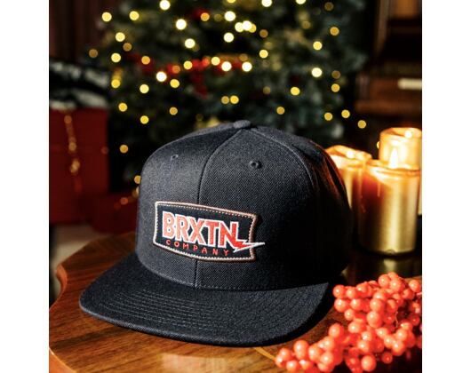 Kšiltovka Brixton - Lightning Mp Snpk - Black