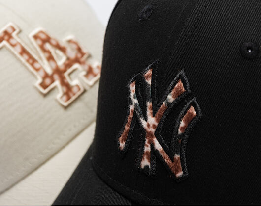 Cap New Era - Animal Pack 9FORTY MLB Faux Pony Cow Print Infill - NY Yankees