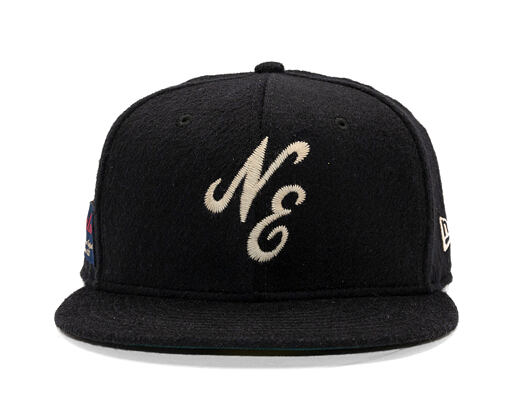 Kšiltovka New Era - 59FIFTY Day - Wool & Cashmere Script - Black