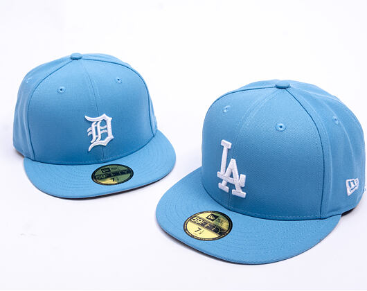 New Era - MLB Seasonal 59FIFTY - LA Dodgers - Sky Blue / Pink UV