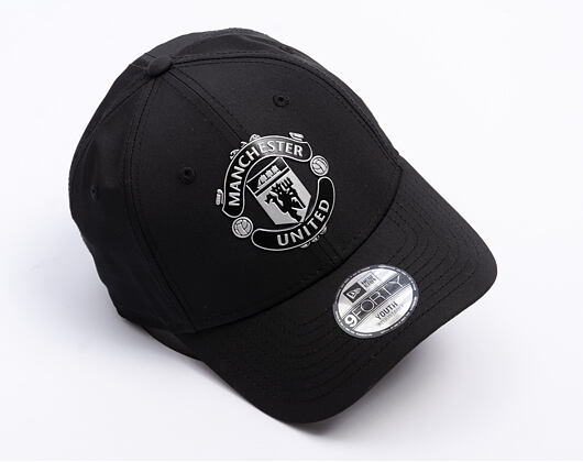 Kids Cap New Era -  Reflective 9FORTY - Manchester United FC - Black