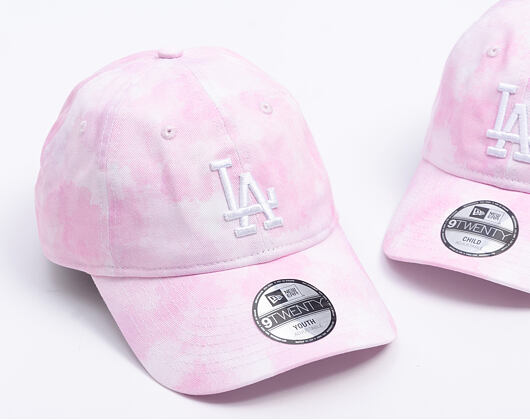 Kids Cap New Era - MLB Tie Dye 9TWENTY - LA Dodgers - Blush Pink