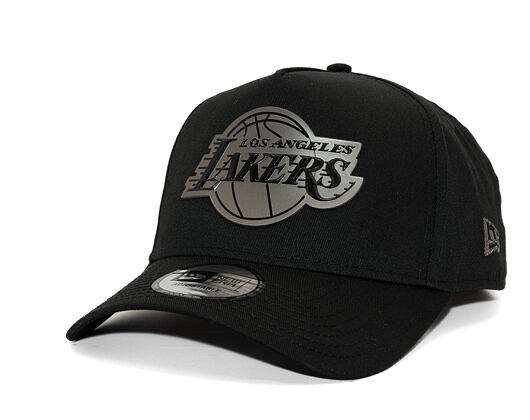 Cap New Era - NBA Metallic 9FORTY A-Frame - LA Lakers - Black