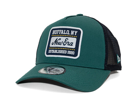 Cap New Era - Branded Patch 9FORTY Trucker - Pine Green
