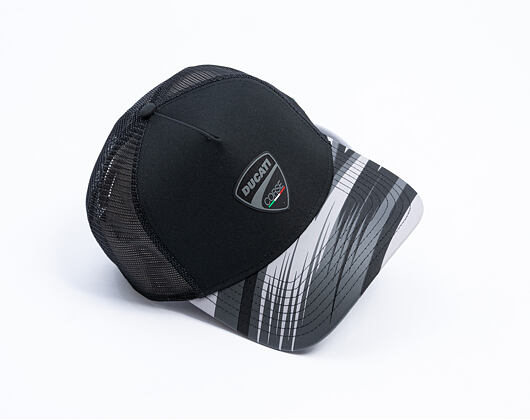 Cap New Era - Ducati Motor Print 9FORTY Trucker - Black