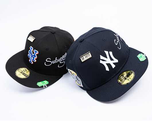 Cap New Era - MLB IMAGE DROP - Subway Series 59FIFTY - NY Yankees - Navy