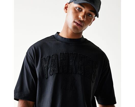 Tee New Era - MLB Washed Boxy Tee - NY Yankees - Black