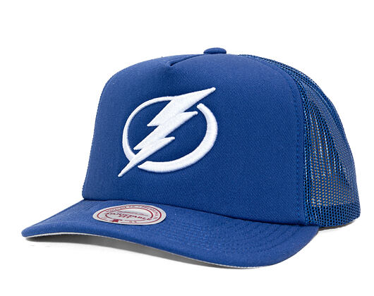 Mitchell & Ness - Tampa Bay Lightning - Evergreen Trucker - Blue