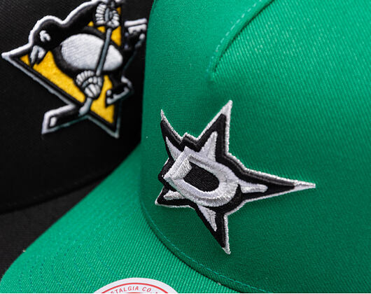 Mitchell & Ness - Dallas Stars - Double Clutch Pro Snapback - Green