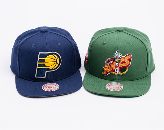 Mitchell & Ness - Indiana Pacers - Team Ground 2.0 Snapback - Blue