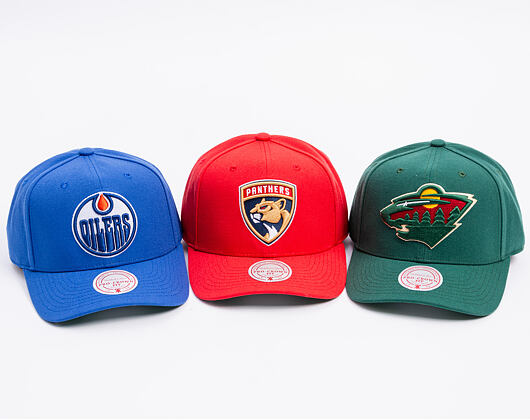 Mitchell & Ness - Minnesota Wild - Team Ground 2.0 Pro Snapback - Hunter Green