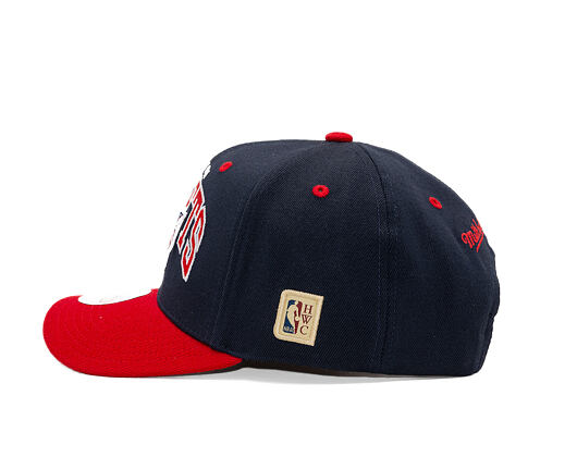 Cap Mitchell & Ness - NBA Team Arch Snapback - Houston Rockets - Navy / Red