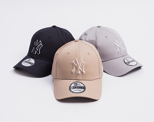 Cap New Era - MLB Outline 9FORTY - NY Yankees - Light Brown