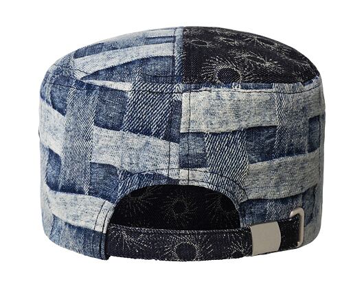 Cap Kangol - TRENDS PACK - Denim Mashup Army Cap - Blue Picnic