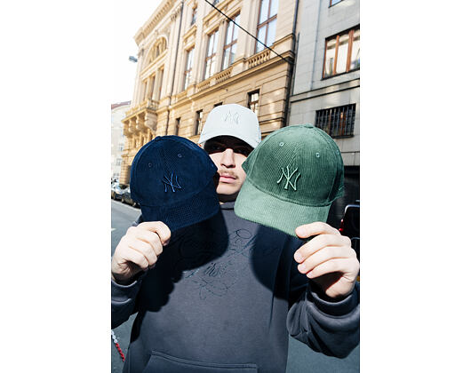 Cap New Era - MLB Cord 9FORTY M-CROWN - NY Yankees - Cilantro Green