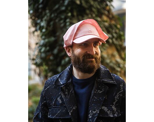 Cap Kangol - TRENDS PACK - Seersucker Drape 5-Panel - Pink