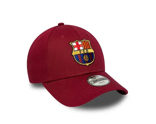 Kids Cap New Era - Core Logo 9FORTY Kids - Barcelona FC - Cardinal
