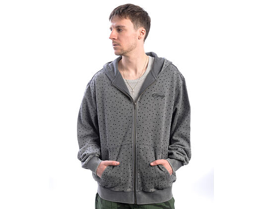 Sweatshirt Ripngems Zip Up Hoodie (Charcoal Wash)