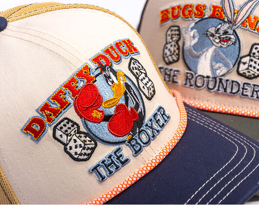 Cap Capslab - Looney Tunes Daffy Duck The Boxer - Vanilla / Navy