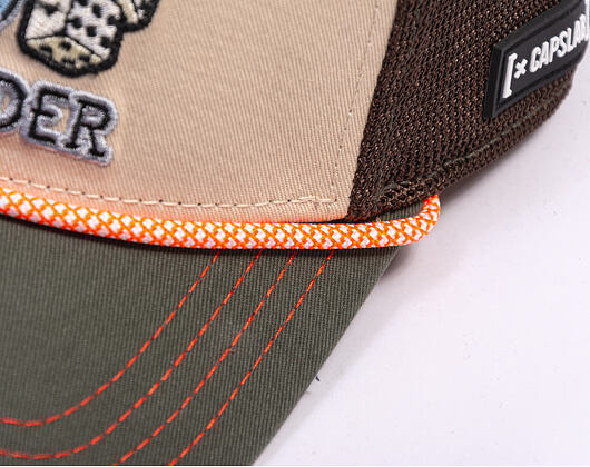 Cap Capslab - Looney Tunes Bugs Bunny The Rounder - Olive / Off White