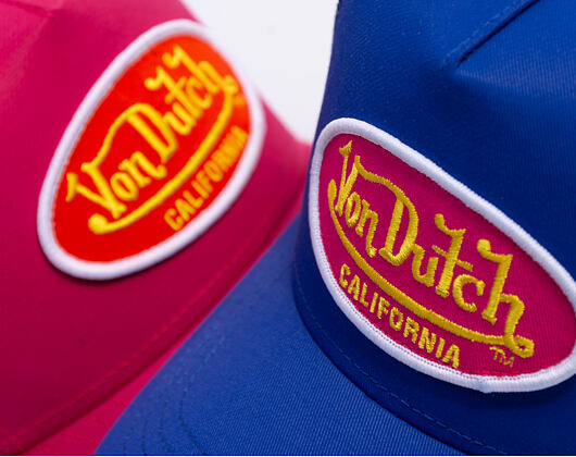 Cap Von Dutch - Trucker - Cali Patch Royal/Pink