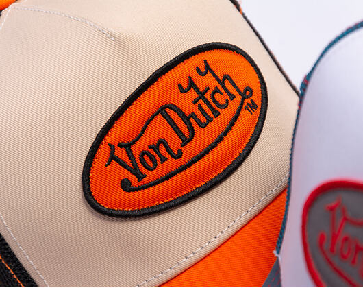 Cap Von Dutch - Trucker - Classic Logo Orange/Green