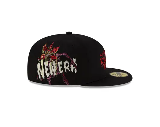 Cap New Era - Demogorgon 59FIFTY - Stranger Things - Black