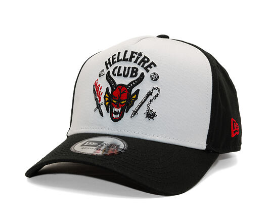 Cap New Era - Hellfire Club 9FORTY A-Frame - Stranger Things - Black