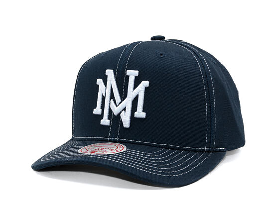 Cap Mitchell & Ness  - Branded Baseline -Pro Crown Snapback - Navy