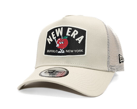 Cap New Era - Branded Summer Patch 9FORTY A-Frame Trucker - Stone