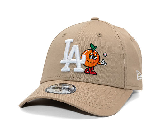 Kids Cap New Era - MLB Icon 9FORTY - LA Dodgers - Camel / White