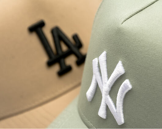 Cap New Era - MLB Essential 9FORTY A-Frame - LA Dodgers - Camel / Black