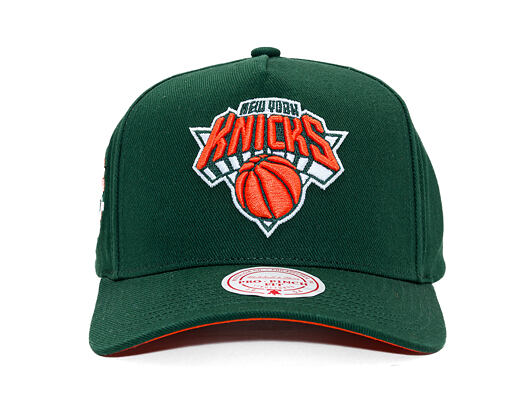 Cap Mitchell & Ness - NBA - Emerald Slam - New York Knicks - Green/Orange