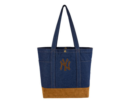 Bag New Era - MLB Suede Denim Tote - NY Yankees - Navy