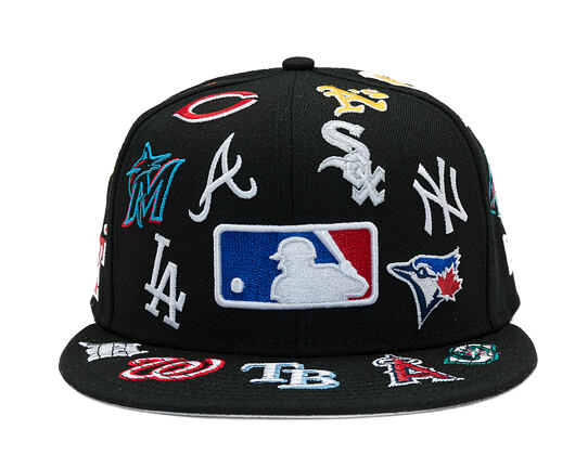 Cap New Era - MLB All Over Logo 59FIFTY - Black