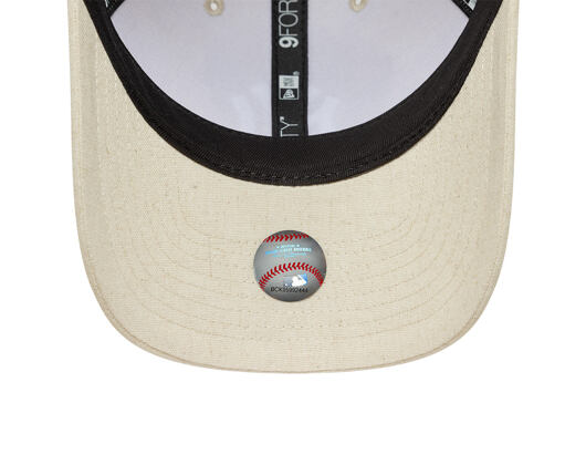 Cap New Era - MLB Linen 9FORTY M-CROWN - NY Yankees - Stone