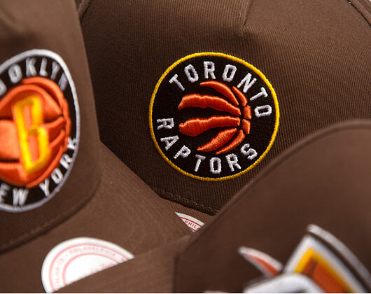 Cap Mitchell & Ness - NBA - Chestnut Peak - Toronto Raptors - Brown