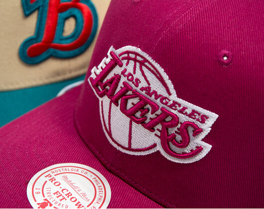 Cap Mitchell & Ness - NBA - Purple Blaze - Los Angeles Lakers - Purple