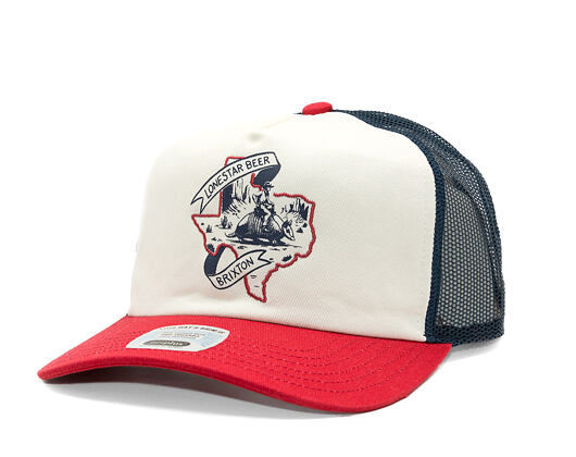 Cap Brixton - Lonestar X Brixton Trucker - Red/White/Blue