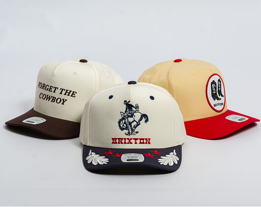 Cap Brixton - Rodeo C Np Mp Snapback - Off White/Navy