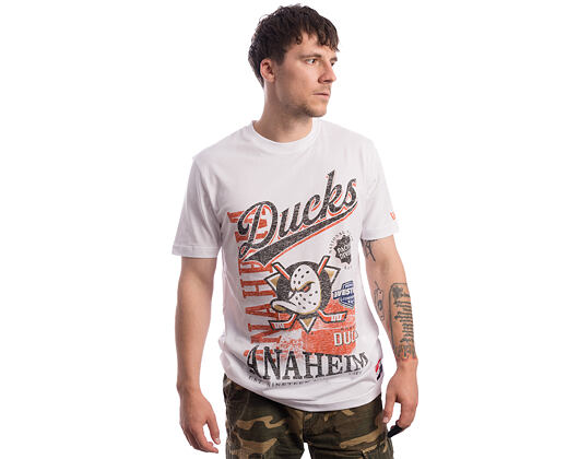 Tee New Era - NHL US Edit - Anaheim Ducks - White