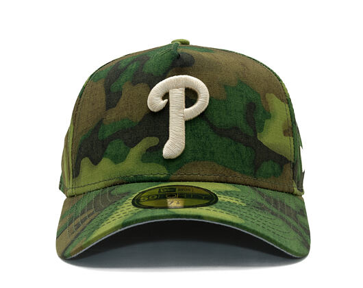 Cap New Era - MLB Ripstop Camo 59FORTY - Philadelphia Phillies - Woodland Camo