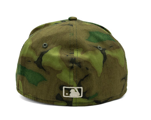 Cap New Era - MLB Ripstop Camo 59FORTY - NY Mets - Woodland Camo