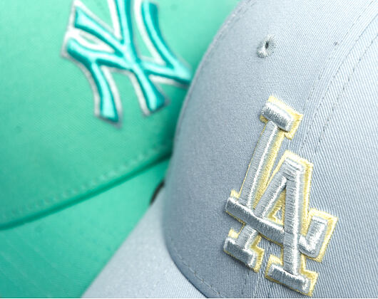 Cap New Era - MLB League Essential 9FORTY - LA Dodgers - Sky Blue / Yellow